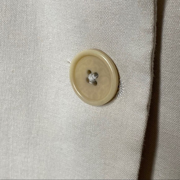 Lauren Ralph Lauren Linen Blazer Beige Women’s 10 - Picture 7 of 8